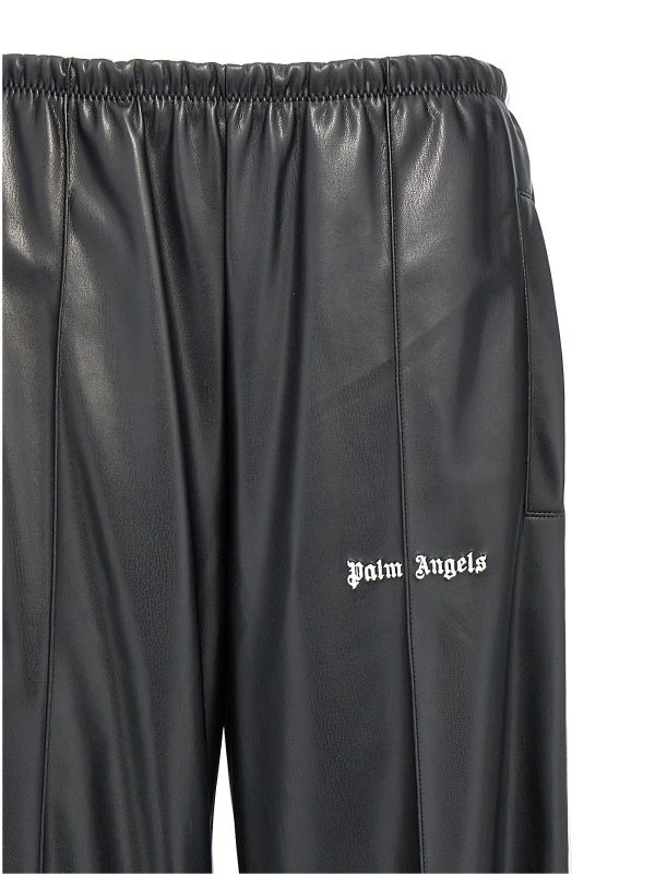 'Leather Effect Track Loose' pants - immagine 3