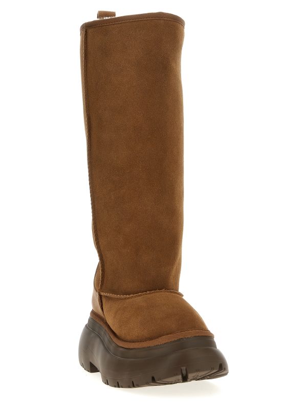 Platform suede boots - immagine 2