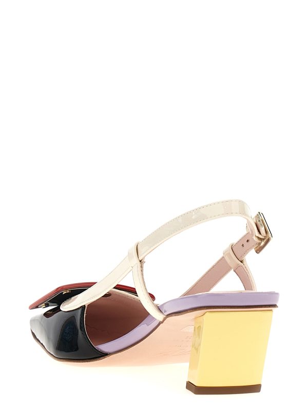 'Lacquered' slingbacks - immagine 3