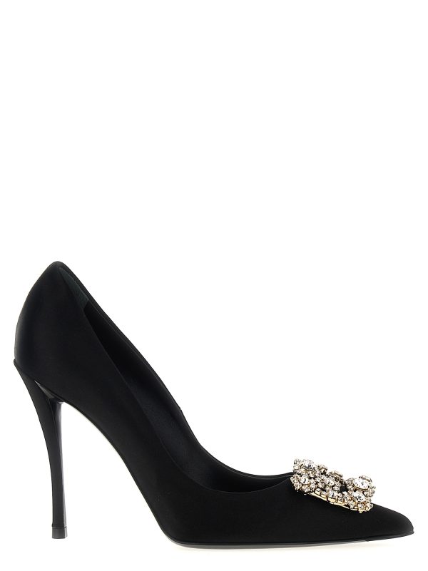 'Flower Strass' pumps