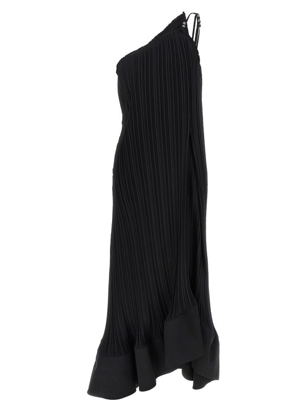 Long pleated dress