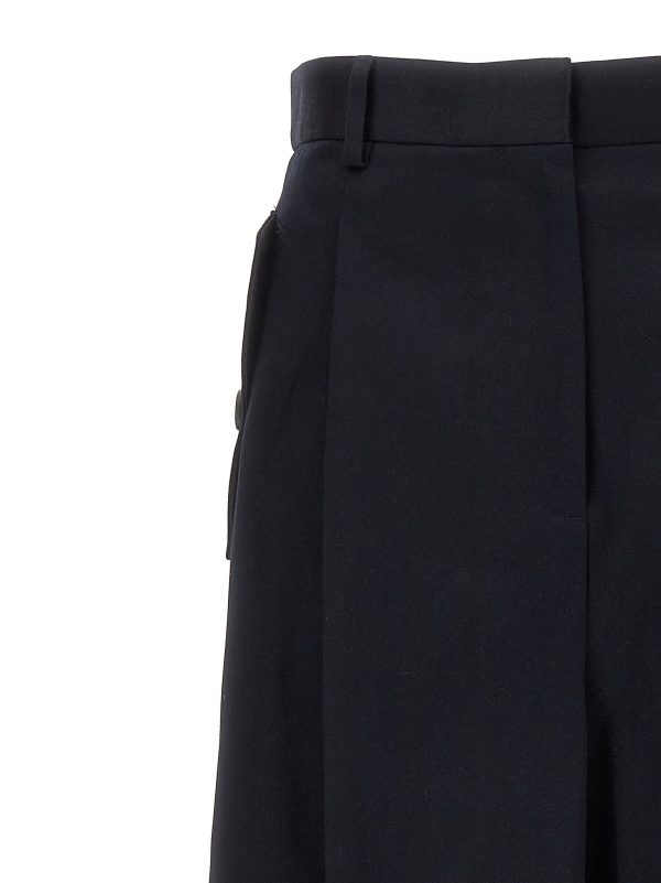 Loose leg front pleat pants - immagine 3