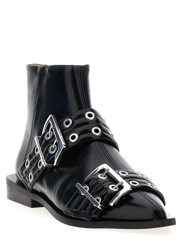 'Wide Belt Buckle' ankle boots - immagine 2