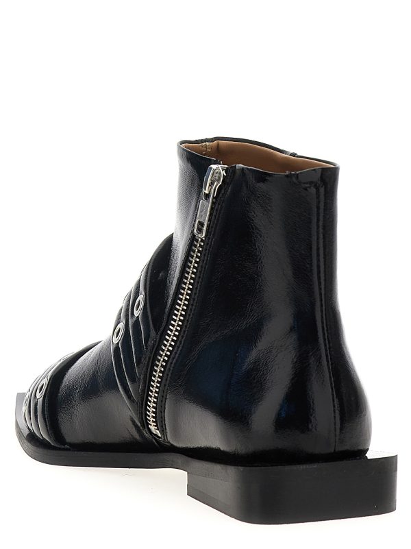 'Wide Belt Buckle' ankle boots - immagine 3