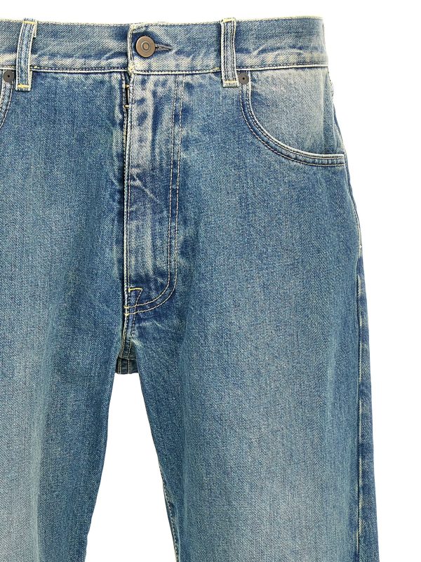 Washed denim jeans - immagine 3