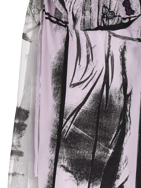 'freeze-frame' midi dress - immagine 4