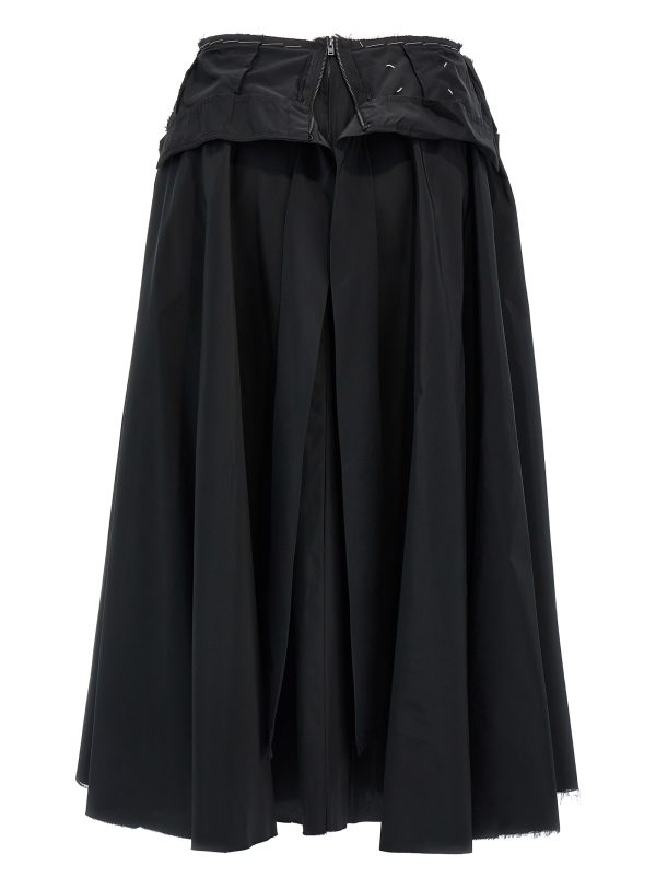 Taffeta midi skirt - immagine 2