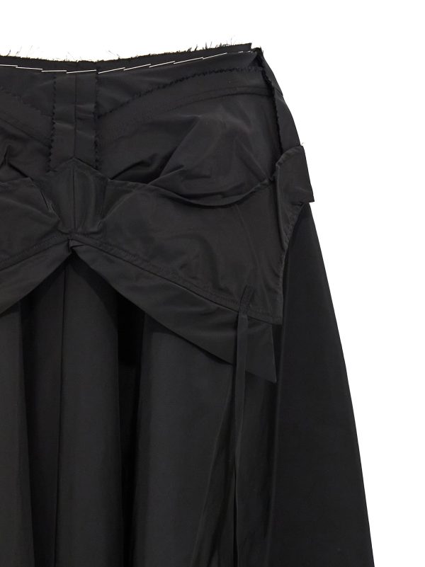 Taffeta midi skirt - immagine 3