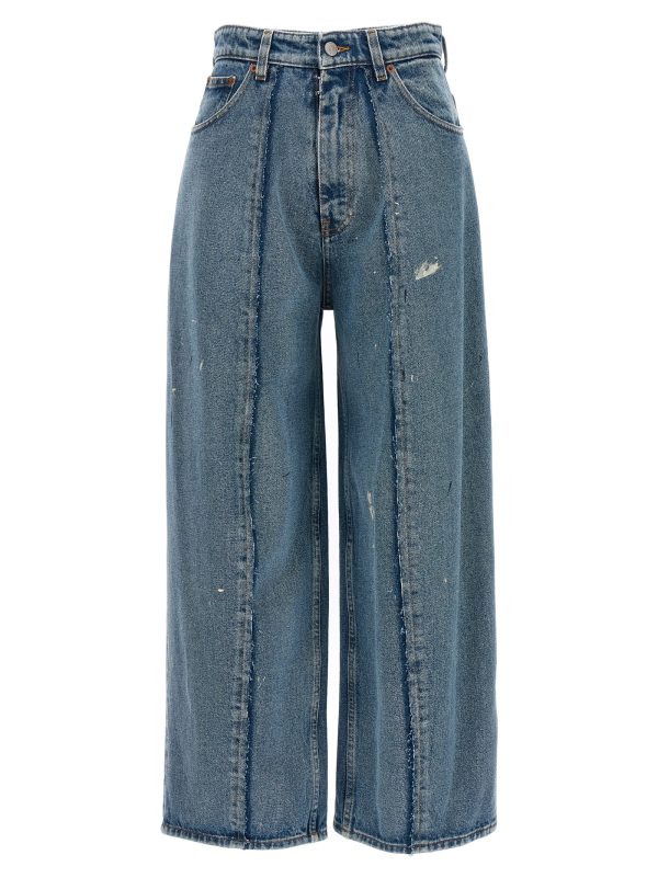 Used effect jeans