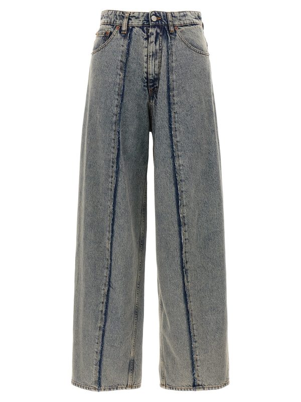 Wide leg jeans