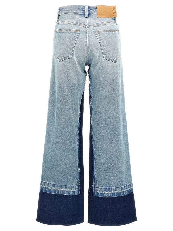 Contrast insert jeans - immagine 2