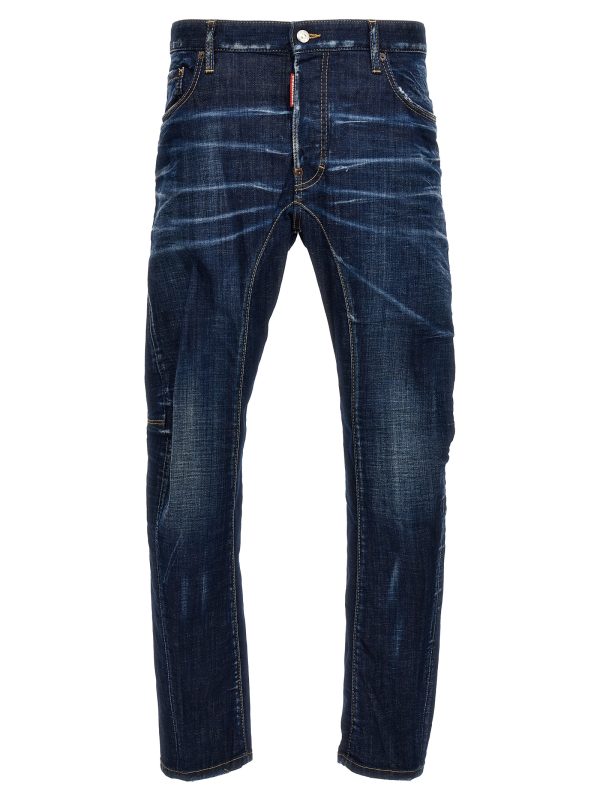 'Tidy biker' jeans