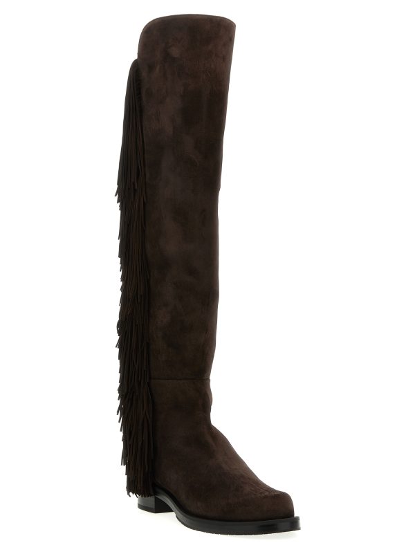 '5050 bold fringe' boots - immagine 2