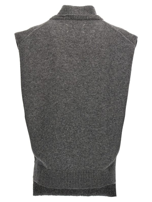 Side slit vest - immagine 2