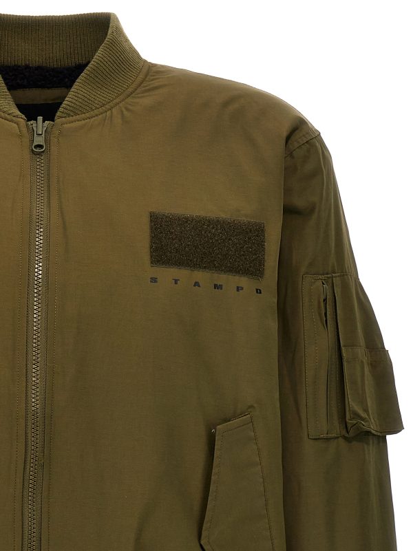 'Sherpa Lined' bomber jacket - immagine 3