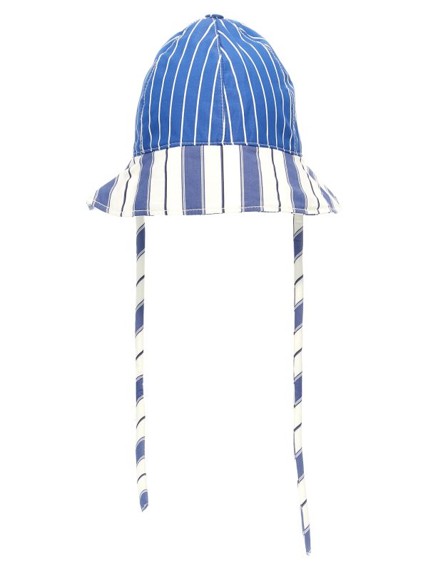 Striped bucket hat