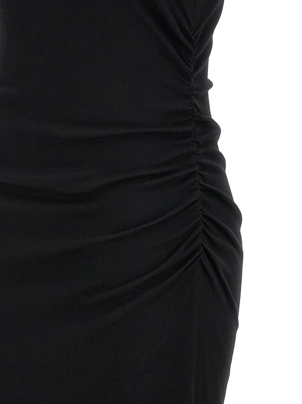 Logo ribbed dress - immagine 4