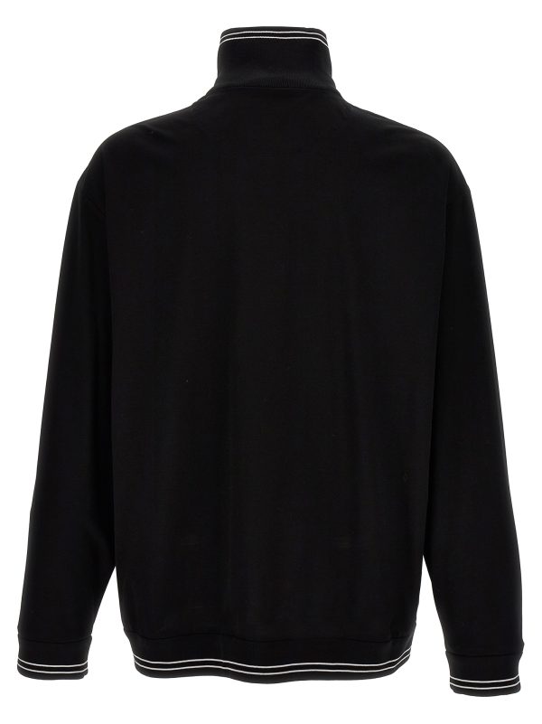 Two-material sweatshirt - immagine 2