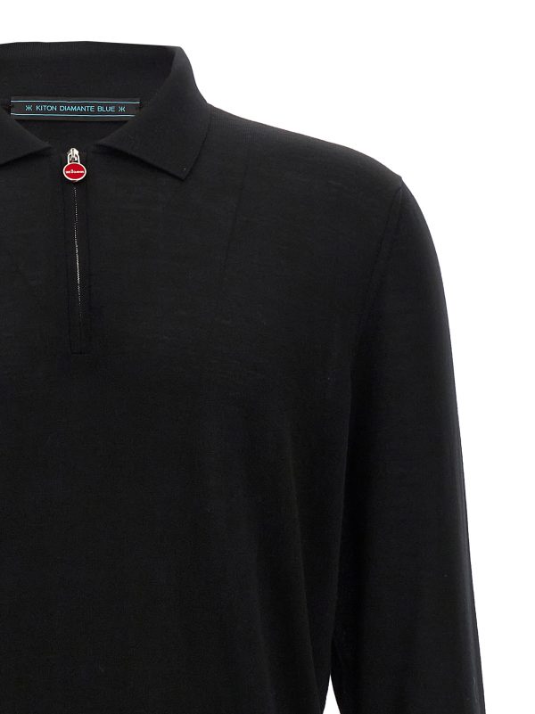 Wool polo shirt - immagine 3