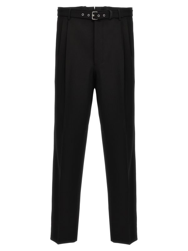 Wool tailored trousers