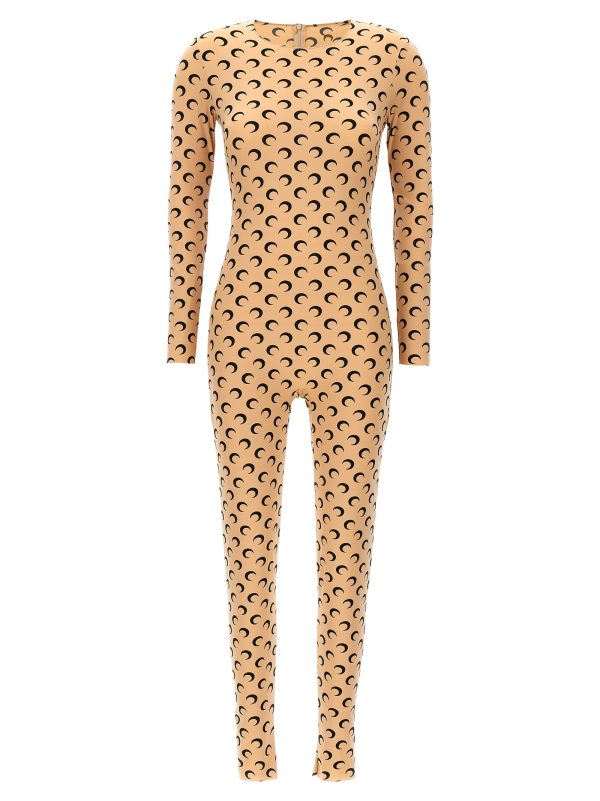 'Moon Printed' catsuit