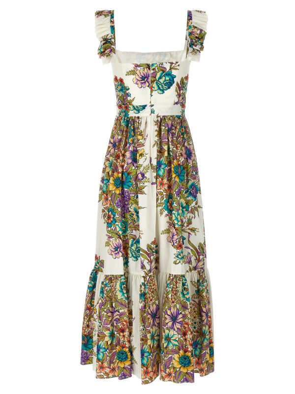 Floral print maxi dress - immagine 2