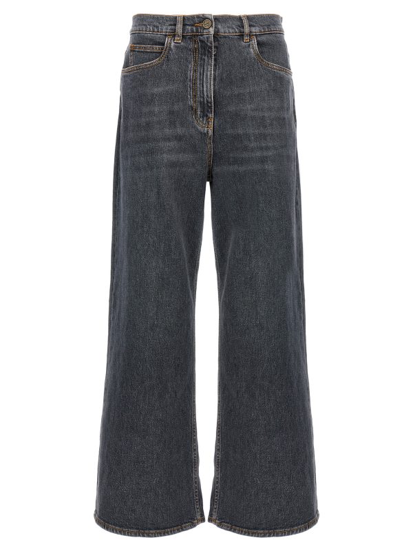 Wide leg jeans