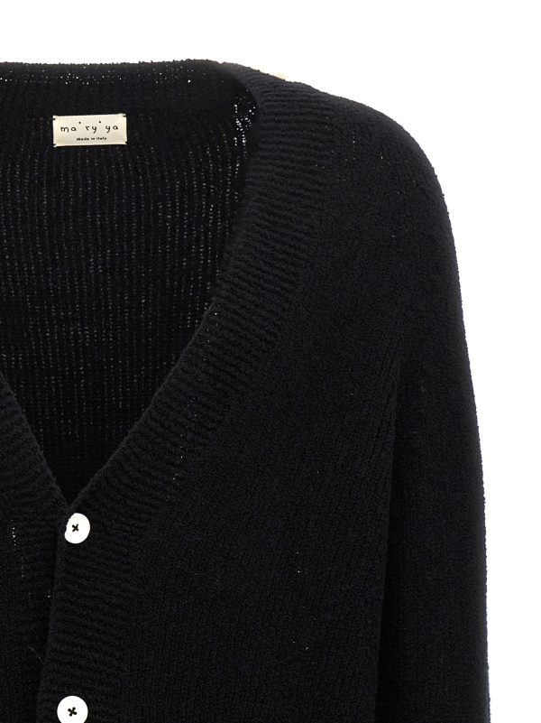 Wool blend cardigan - immagine 3