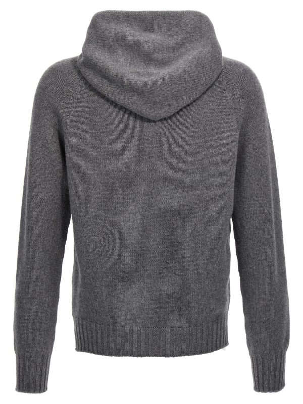 Wool hooded sweater - immagine 2