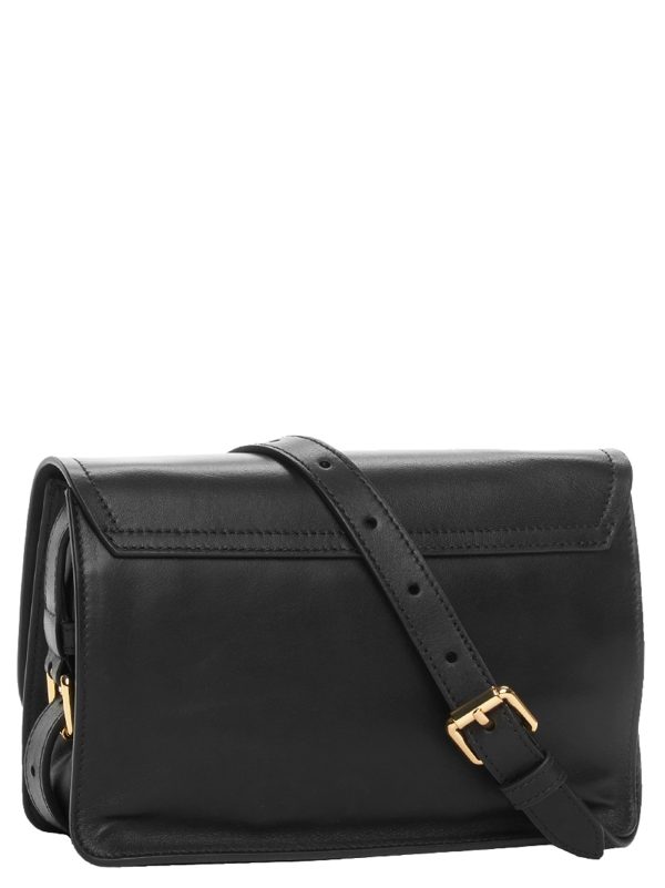 Metallic logo crossbody bag - immagine 3