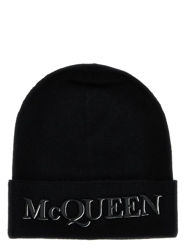 Logo embroidered beanie