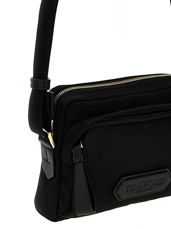 Logo nylon crossbody bag - immagine 3