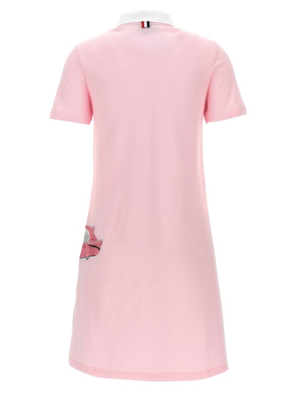 Patch polo dress - immagine 2