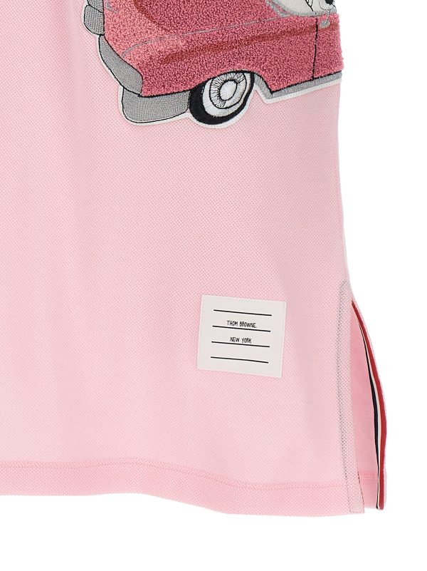 Patch polo dress - immagine 4