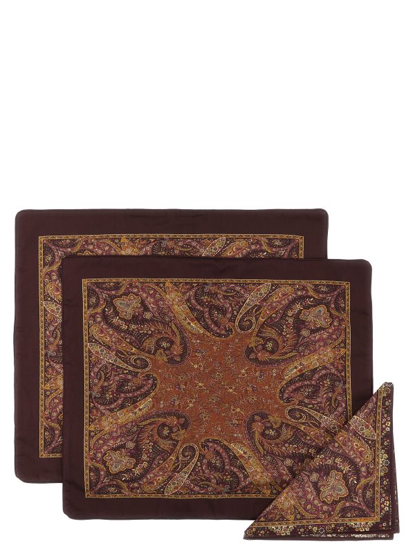 Set of 2 placemats + napkins 'Orbea'