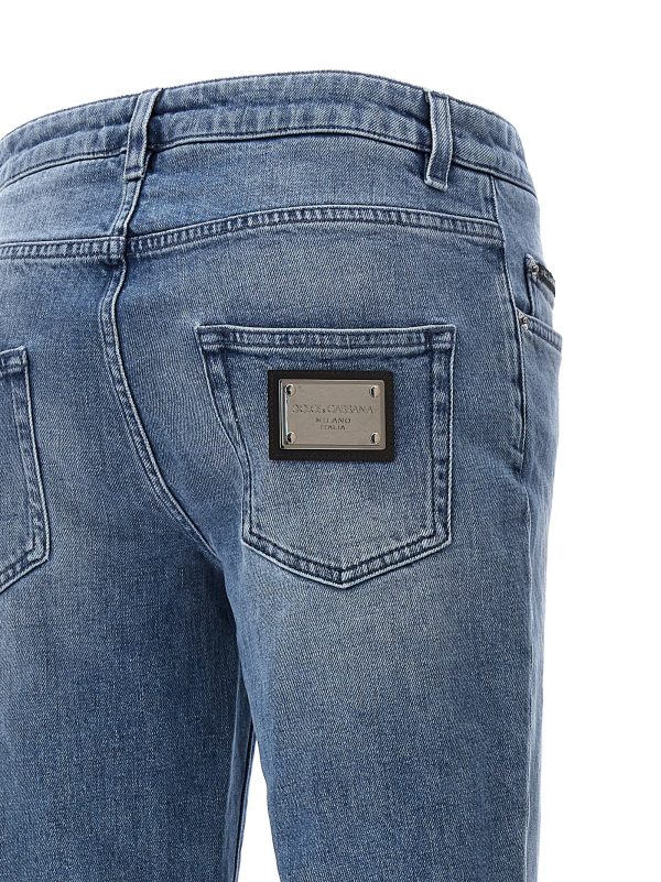 Logo plaque jeans - immagine 4