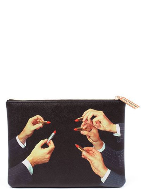 Seletti x Toiletpaper 'Lipstick' pouch