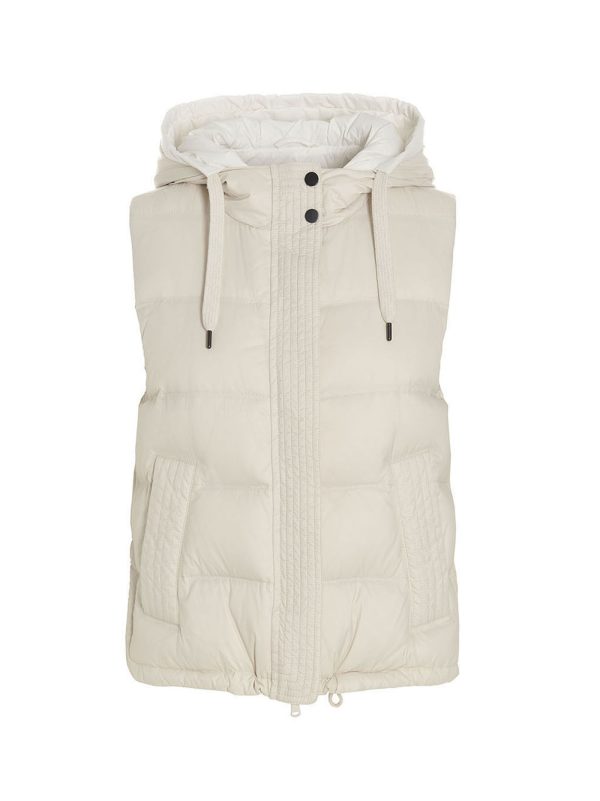 Padded hooded vest