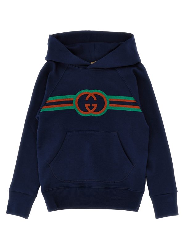 Logo embroidered hoodie