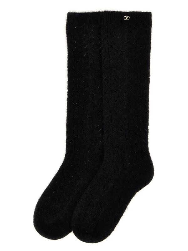 Valentino Garavani mohair socks - immagine 2