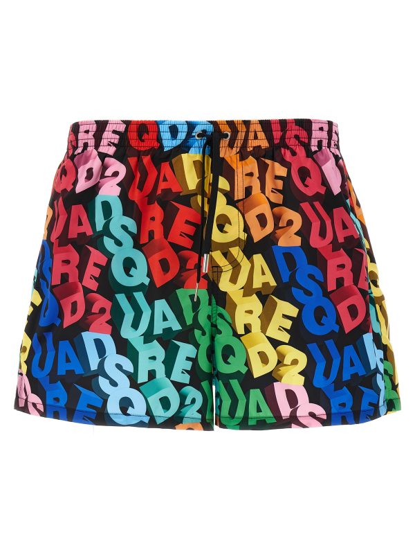 Midi boxer shorts