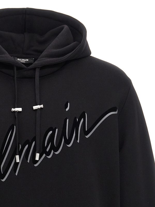 Velvet logo hoodie - immagine 3