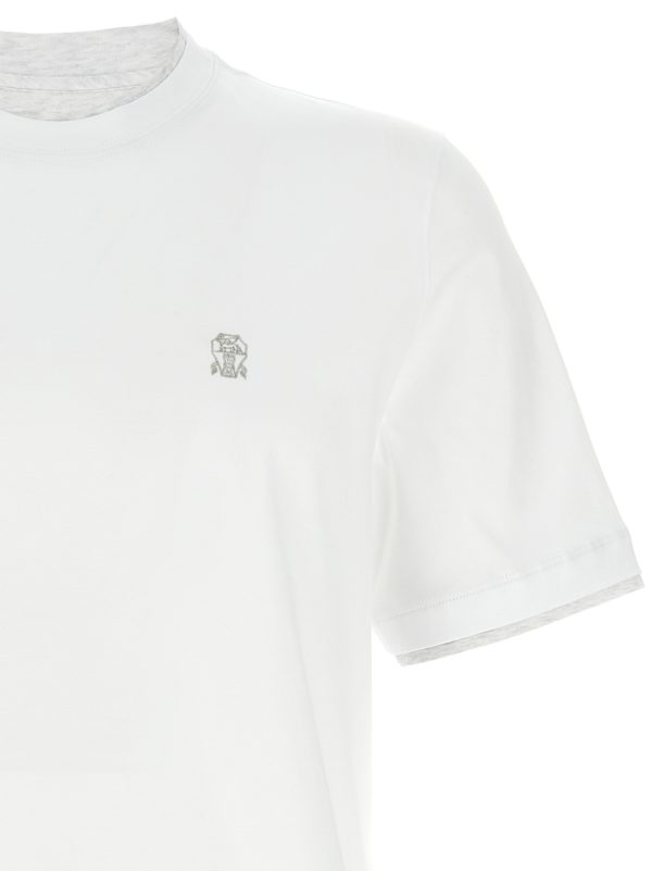 Logo layered T-shirt - immagine 3