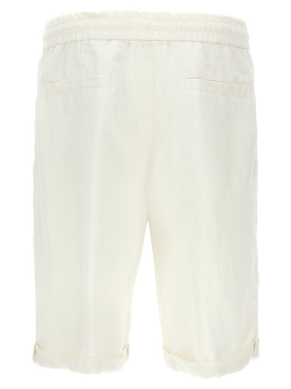 Linen bermuda shorts - immagine 2