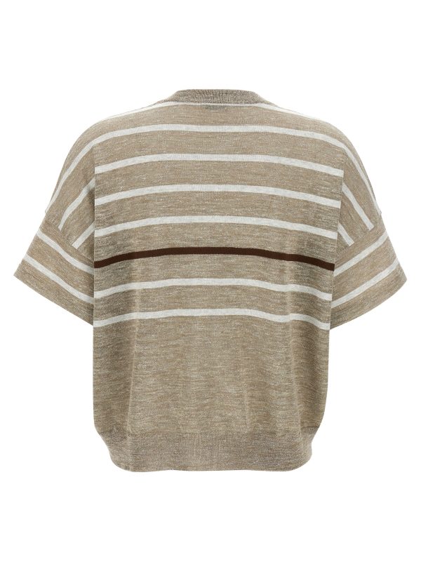 Lurex stripes sweater - immagine 2