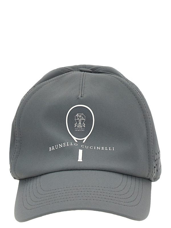 Tennis logo cap