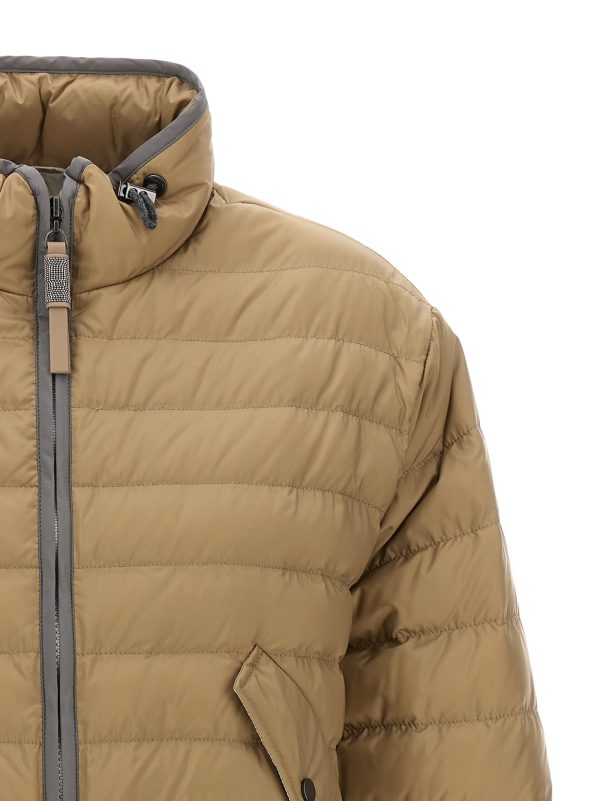 Monile detail down jacket - immagine 3