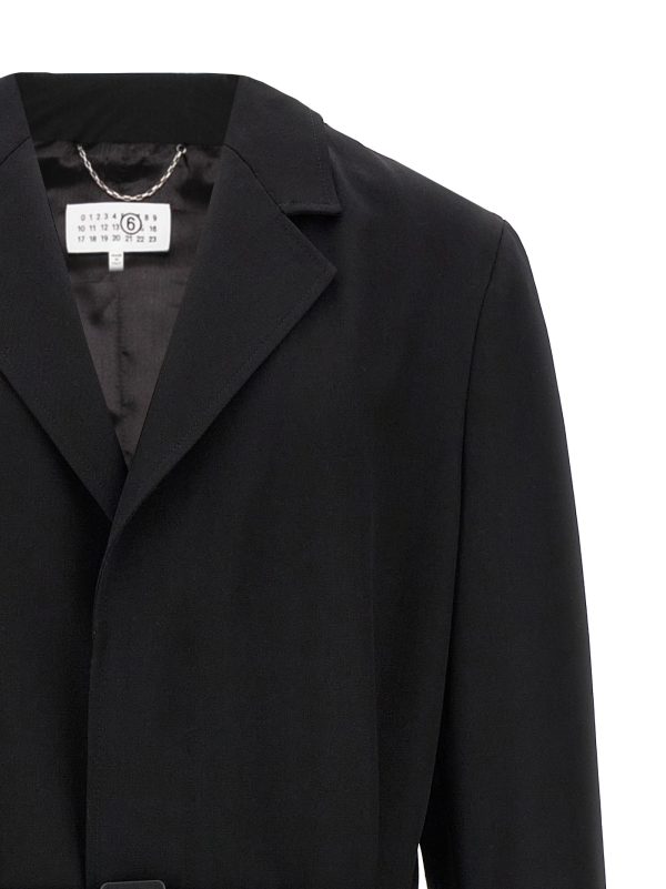 Wool trench coat - immagine 3