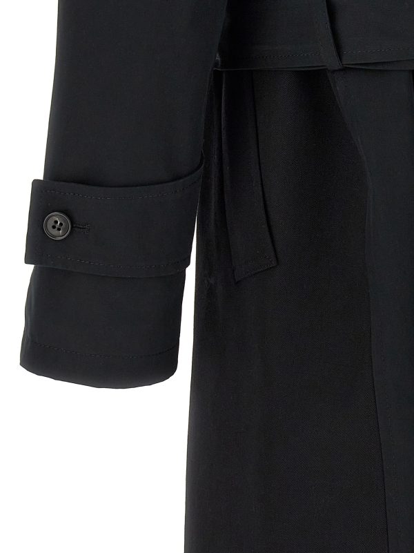 Wool trench coat - immagine 4