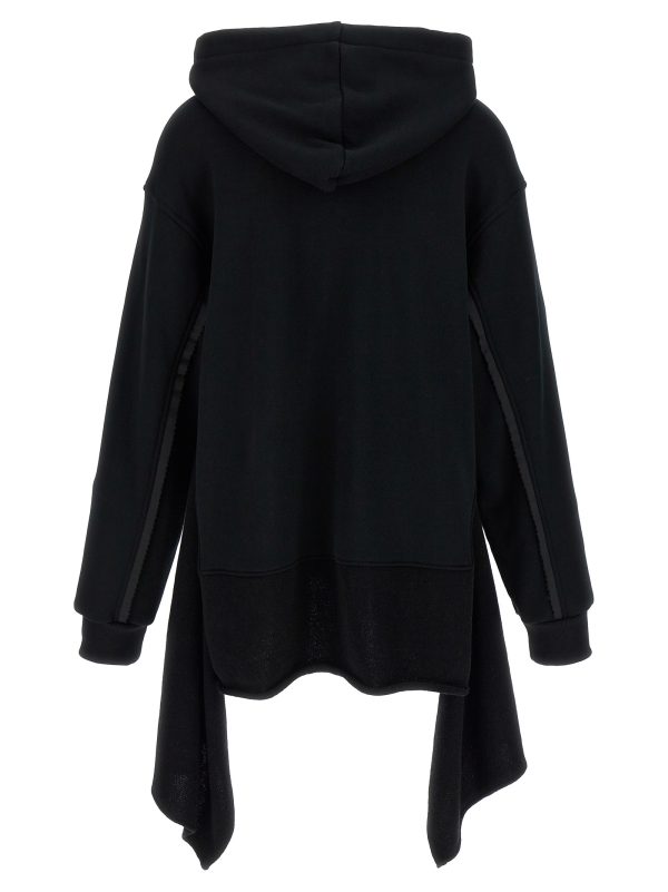 Two-material hoodie - immagine 2